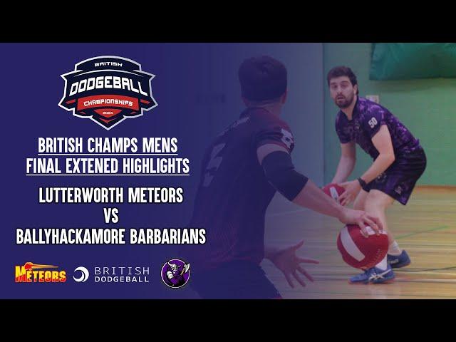 British Champs 2024 Men's Final Highlights - Lutterworth Meteors vs Ballyhackamore Barbarians