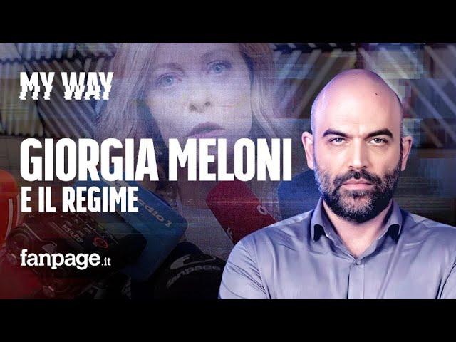 Roberto Saviano: "Le parole di Meloni sull'inchiesta di Fanpage sono un pericolo per la democrazia"