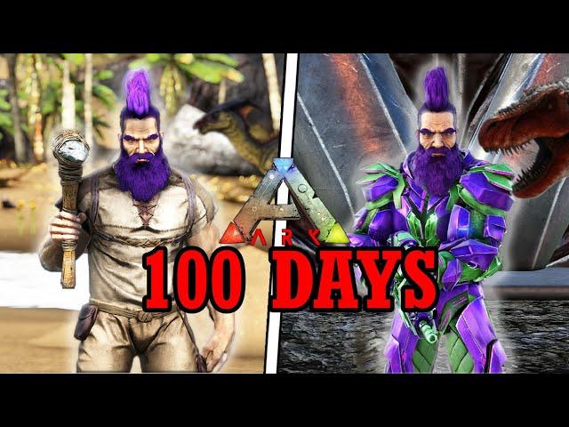 I Have 100 Days To Beat The Overseer In ARK... Here's What Happened