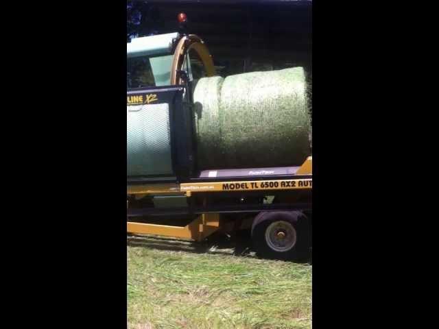 Hay and Straw - wrapping the silage