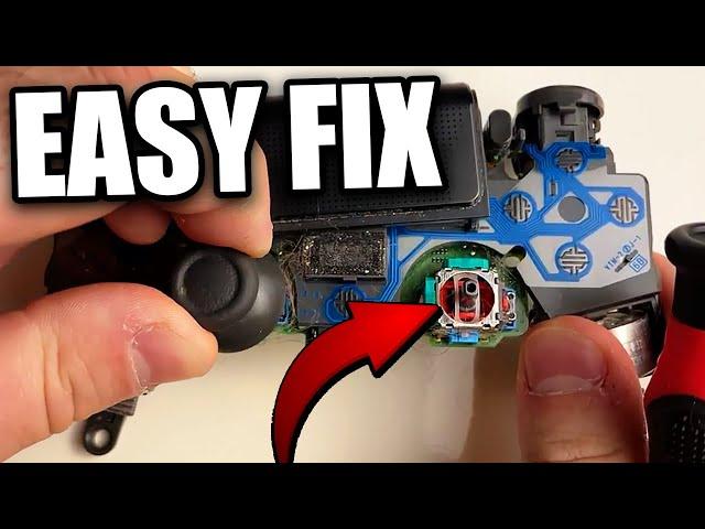 How To Fix Controller Drift PS4! PS4 Analog Stick Drift Easy Fix! (Easy Cleaning Method!)