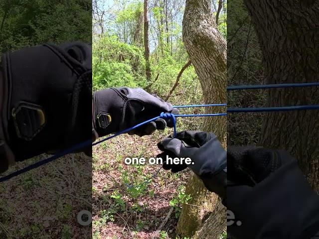 How to tie a Tautline Hitch