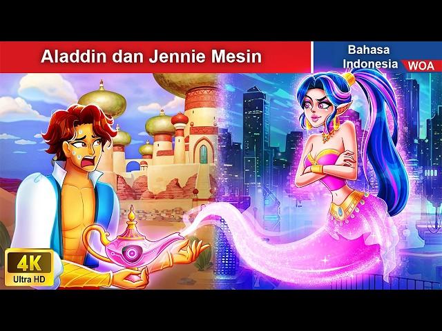 Aladdin dan Jennie Mesin  Dongeng Bahasa Indonesia  WOA Indonesian Fairy Tales