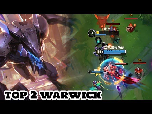 Wild Rift Warwick - Top 2 Warwick Gameplay Rank sovereign