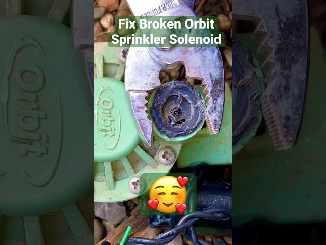  Fix Orbit Sprinkler Solenoid (#SHORTS)