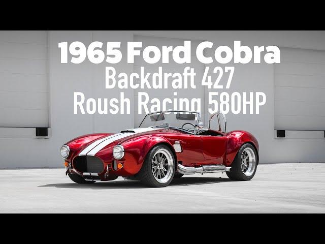 1965 Ford Cobra Backdraft 427 Roush Racing 580HP | Walkaround Review Series [4K]