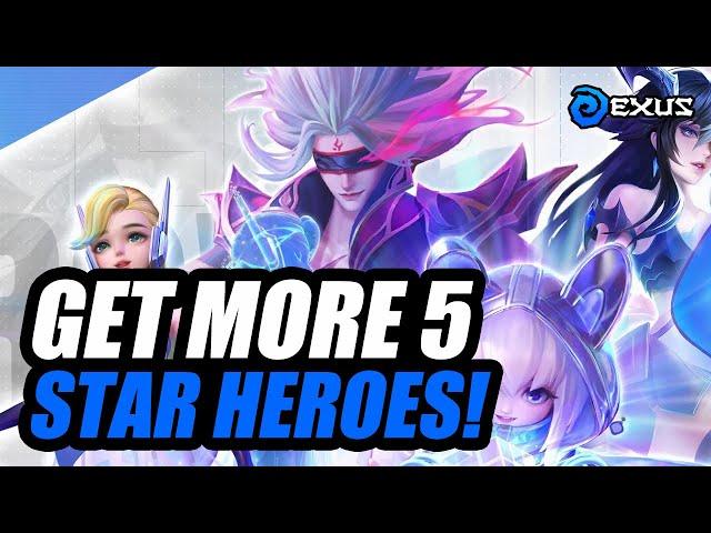 Heroes Of Crown: Legends | How To Get More 5 Natural Star Heroes!