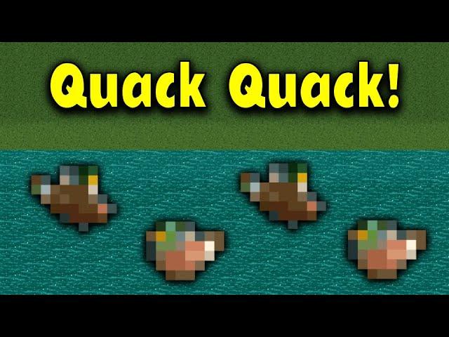 Ducks in RollerCoaster Tycoon 2