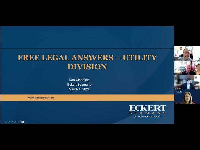 Pro Bono for Utility Lawyers   Free Legal Answers – Utility and Energy Questions