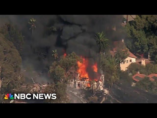 'My heart breaks': California resident reflects on San Bernardino fire