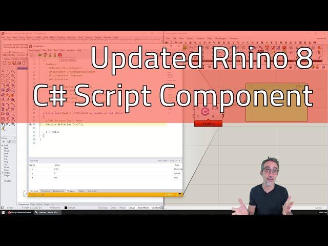 2.3 The Updated Rhino 8 C# Script Component - Advanced Development in Grasshopper