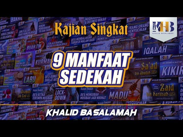 9 Manfaat Sedekah