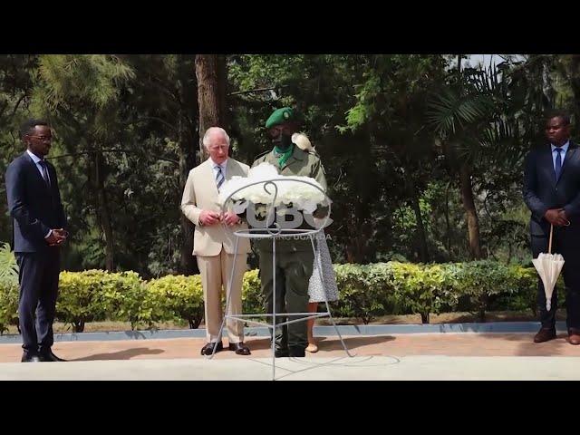 CHOGM 2022 - Prince Charles visits genocide memorial.