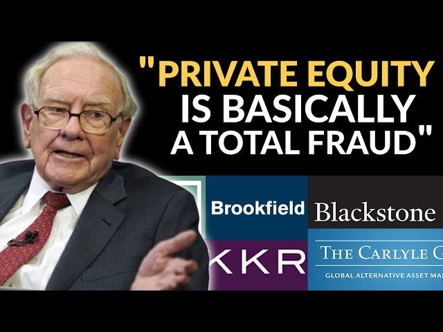 Warren Buffett: Private Equity Firms Are Typically Very Dishonest