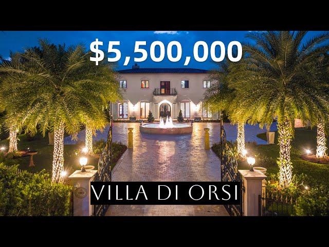 Beautiful $5,500,000 Villa Di Orsi