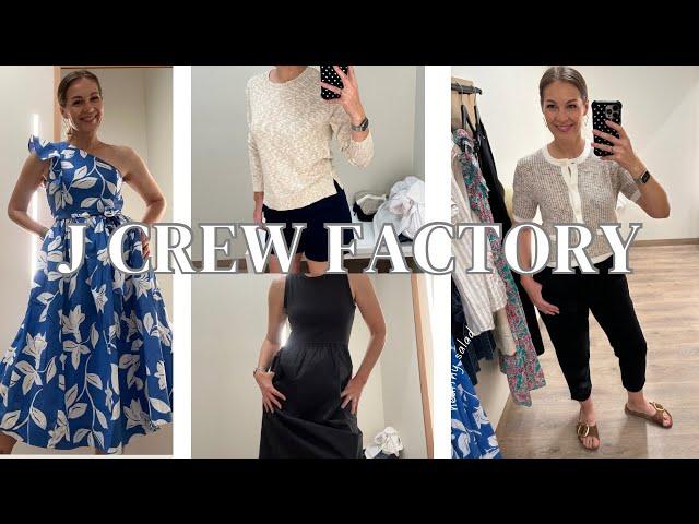 Trying On J Crew Factory: Fashion Haul & Try-on!