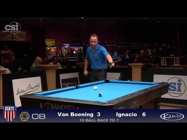 2015 USBTC 10-Ball: Shane Van Boening vs Jeffrey Ignacio