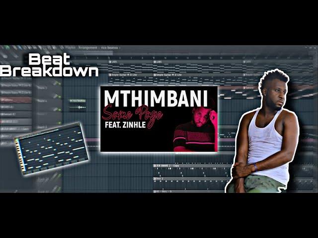 How Same Page by  Mthimbani - feat. Zinhle Was made With Riccomentals | Deconstructed