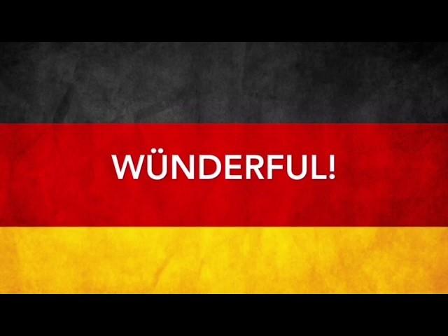 WÜNDERFUL! Part one!?