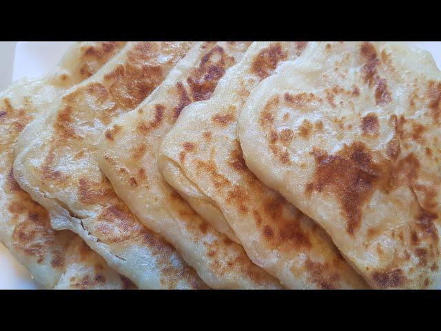 Recette de msemen : Crêpes feuilletées طريقة عمل الرغايف ( المسمن ) المغربي