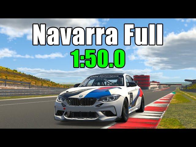 iRacing BMW M2 Navarra Track Guide - 1:50.0