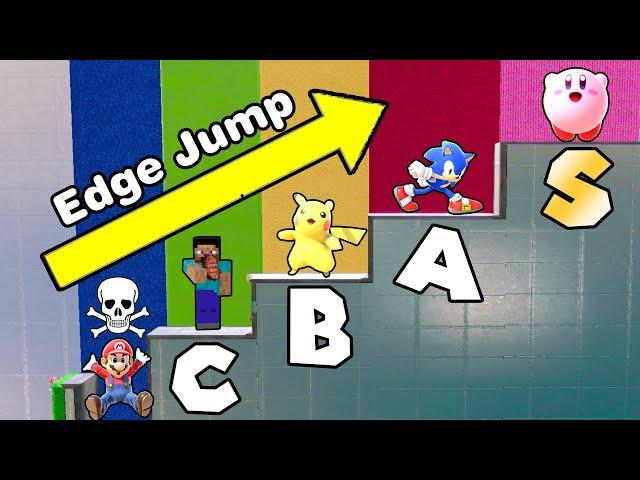 Who Can Edge Jump To The Top? (Smash Bros Ultimate)