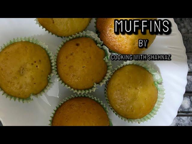 Muffins|Easy 5 minutes muffins recipe|Cooking with Shahnaz