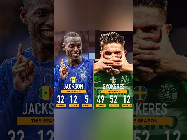 CHELSEA'S NEXT STAR STRIKER? Jackson vs Gyokeres STATS BATTLE!  Who Should They Sign?