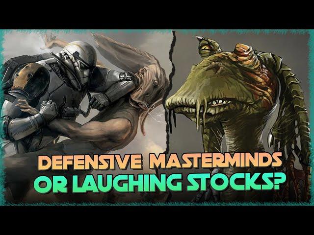 Why the Gungan Grand Army Was So Unorthodox [Why Did they Use Tactics Like this??]