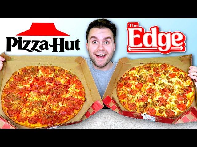 Pizza Hut's NEW The Edge Pizza REVIEW! All 4 Flavors!