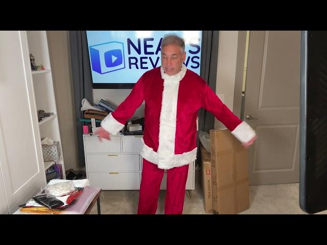 Santa Costume Review & Unboxing    4K