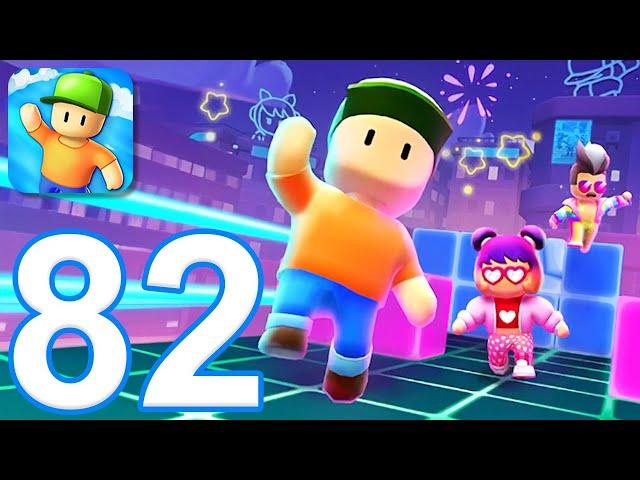 Stumble Guys - Gameplay Walkthrough Part 82 - Block Dash Remastered (iOS, Android)