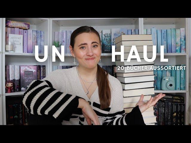 BOOKS UNHAUL | I have sorted out more than 20 books! 