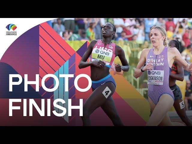 Mu holds of Hodgkinson to world title | World Athletics Championships Oregon 22