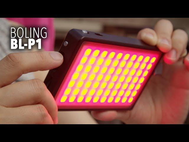 Super Flexible Pocket Sized LED | Boling BL-P1 RGB LED Video Light Review