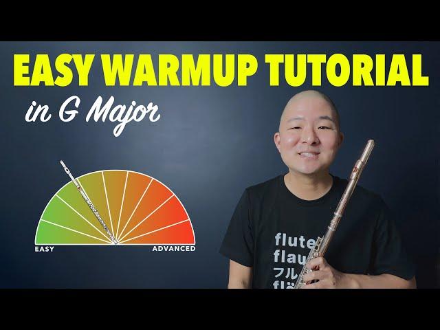 Try My Flute Warm Up in G Major (Easy Tone & Technique Routine)