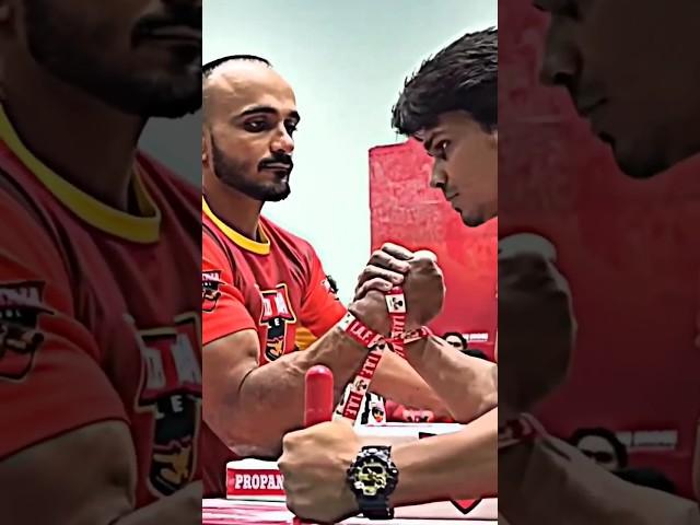 Akash kumar Vs Rahul Panicker #armwrestling 