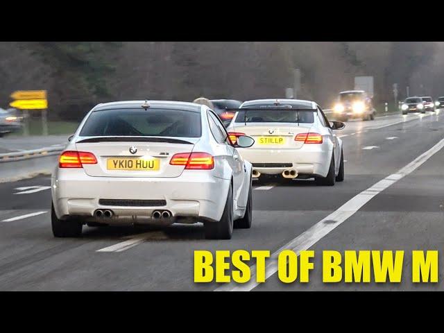 BEST OF BMW M CARS LEAVING NÜRBURGRING TANKSTELLE - Drifts, Burnouts, Polizei