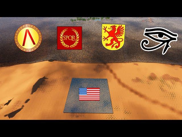 Modern US Army VS 7,000,000 of EVERY ANCIENT ARMY! - Ultimate Epic Battle Simulator 2 UEBS 2