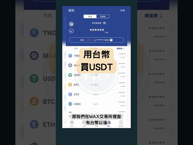 MAX交易所加密貨幣買賣教學：用台幣買入人生第一個加密貨幣！