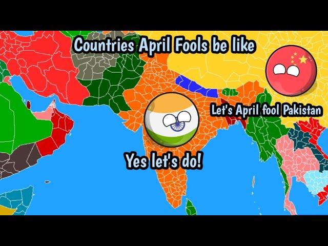 Countries April fools be like  || ️ [EXTREMELY FUNNY] #countryballs #worldprovinces