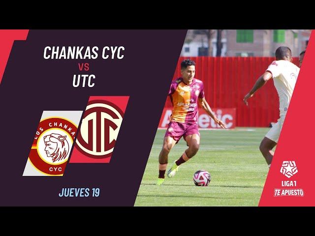 Los Chankas 1-1 UTC Cajamarca: mira el resumen, los goles y mejores jugadas del partido | Liga1 2024