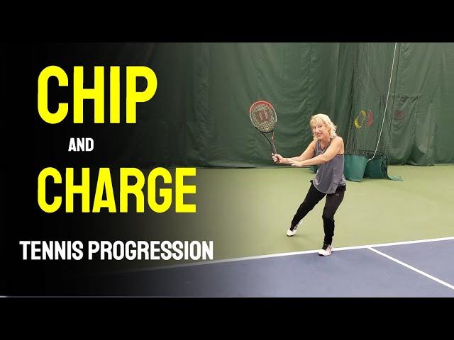 Chip & Charge Tennis Pogression