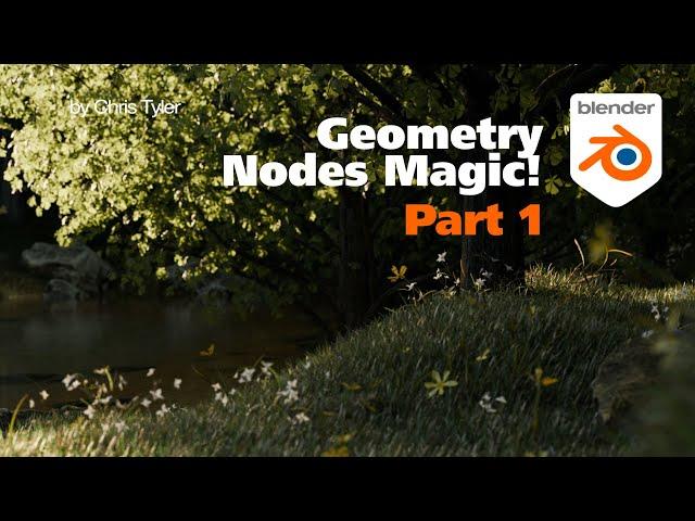 Sculpt & Scatter: Nature Scene with Geometry Nodes (Part 1)