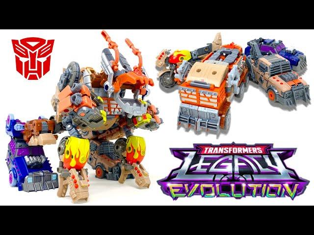 Transformers LEGACY Evolution JUNKASAURUS Combination TUTORIAL Junkion COMBINER Review