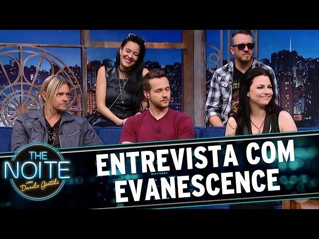 Entrevista com Evanescence | The Noite (05/05/17)