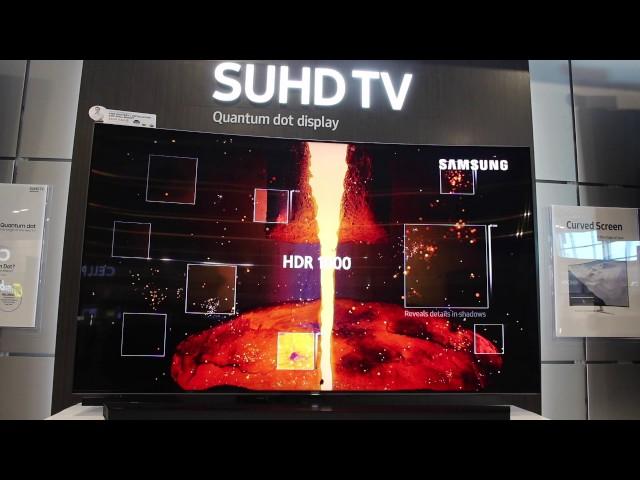 Samsung TV experience at Best Buy store Blogger review