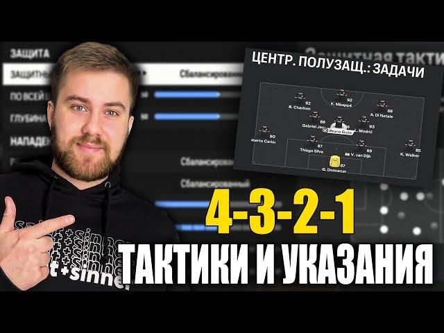 ТОПОВАЯ МЕТА СХЕМА В FC 24! 4-3-2-1 ТАКТИКИ И УКАЗАНИЯ!