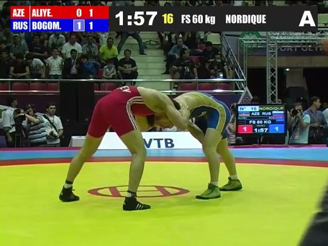 2012 World Cup: Haji Aliev vs. Alexander Bogomoev