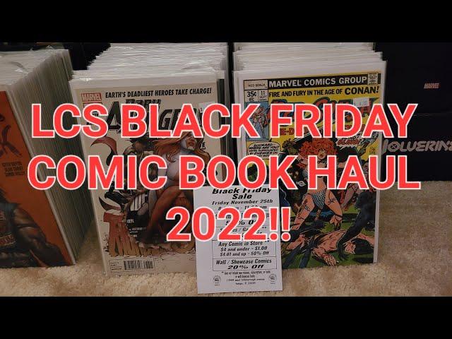 BLACK FRIDAY COMIC BOOK HAUL FROM MY LCS!! #comicbooks #haul #blackfriday